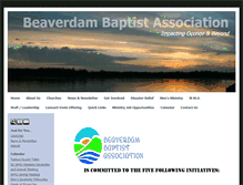 Tablet Screenshot of beaverdamassoc.com
